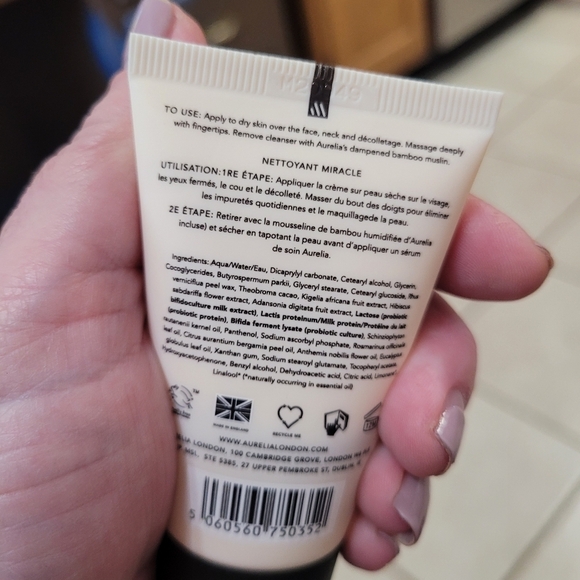 Aurelia London Miracle Probiotic Cleanser x 5  30ml / 1 oz New - Picture 2 of 2
